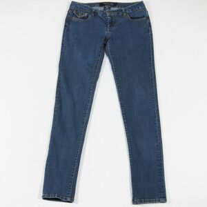 Celebrity Pink Jeans Womens 5 - 28x31 Low Rise Skinny Dark Blue Wash Denim